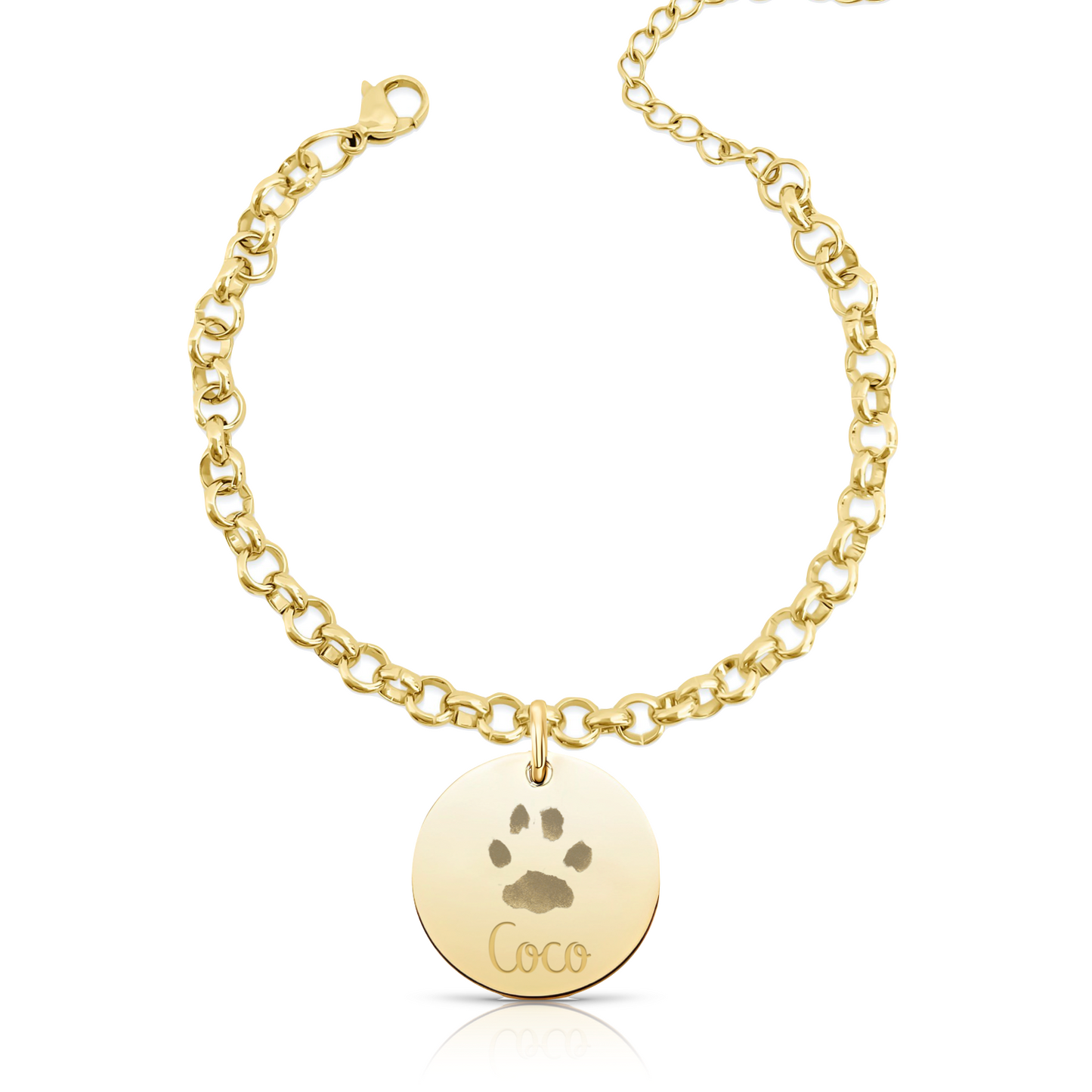 pulsera-personalizada-huella-mascota-belcher-oro