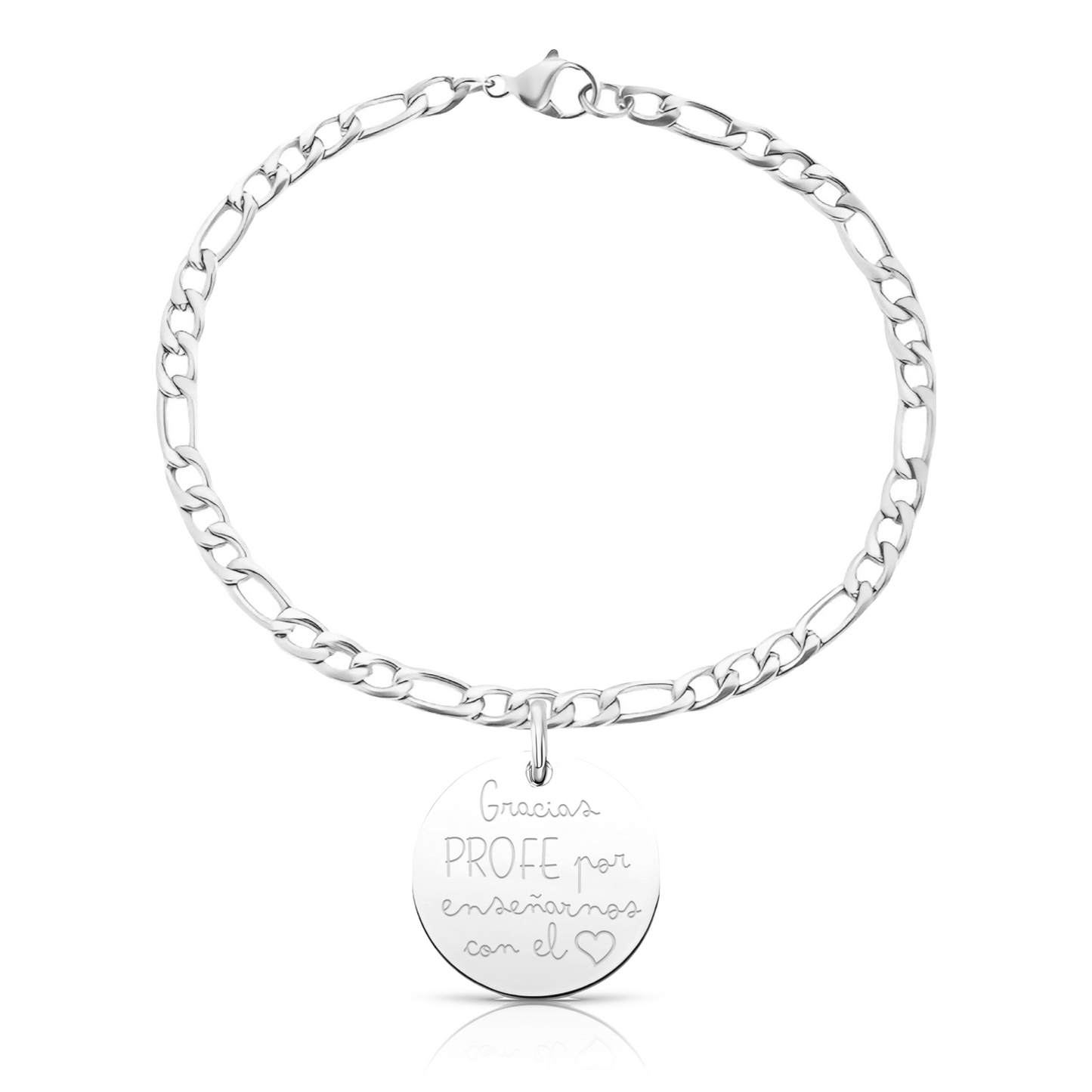 pulsera-personalizada-profesora-figaro-acero