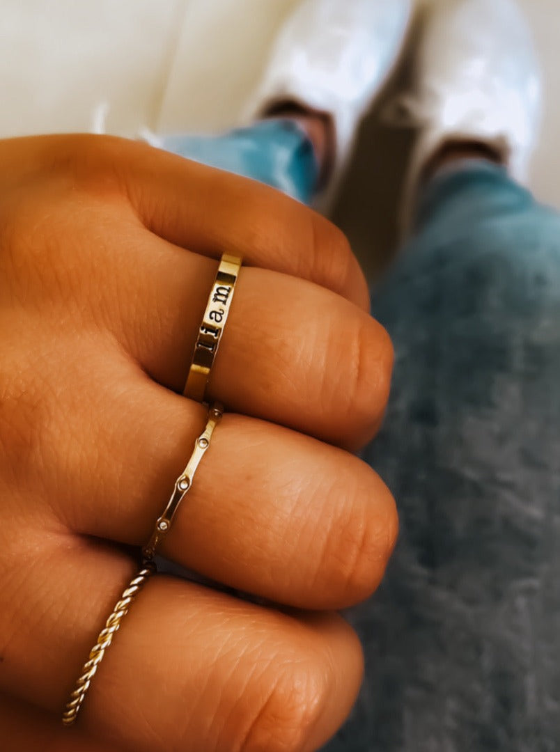 Skinny cartier love discount ring