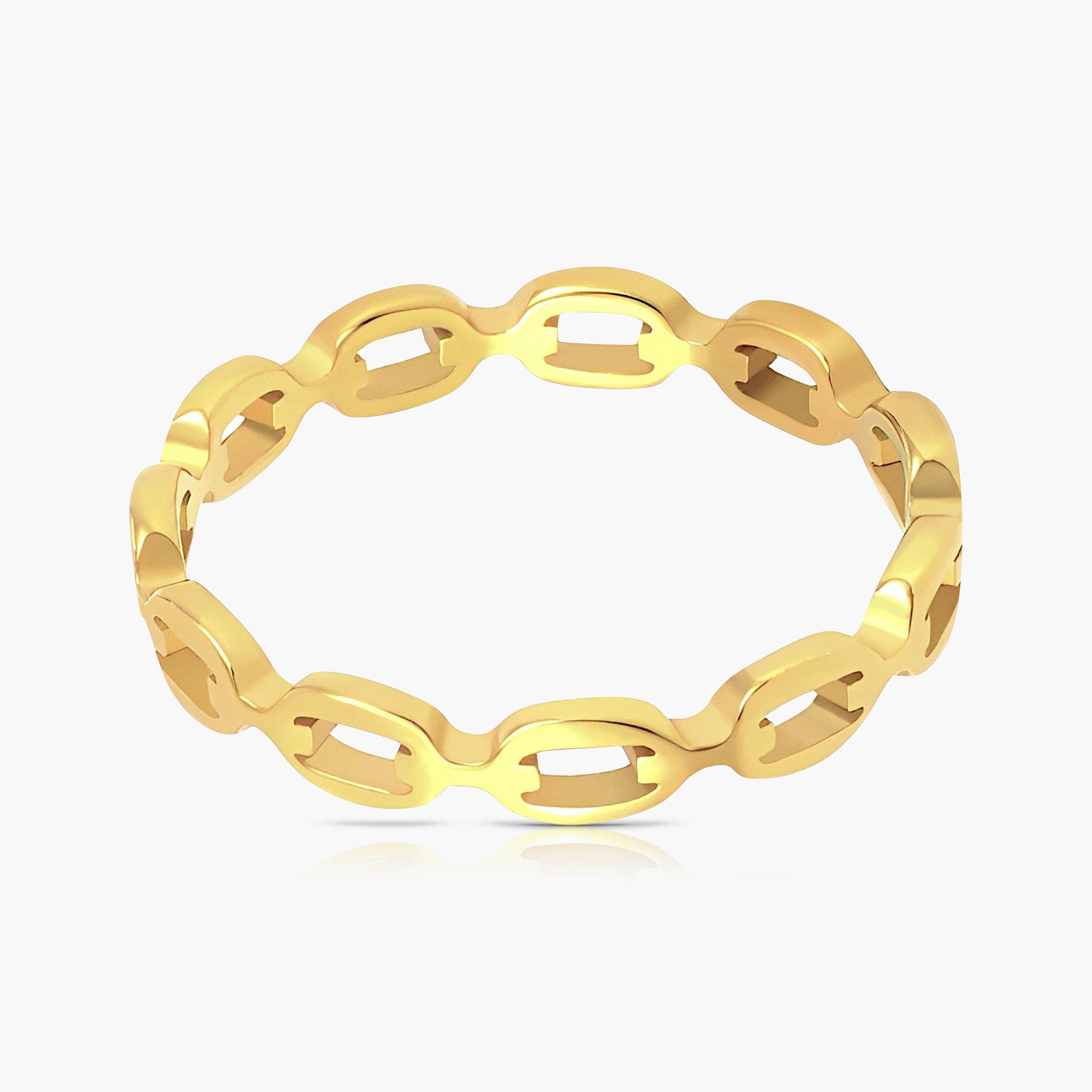 Anillo de cadena online oro