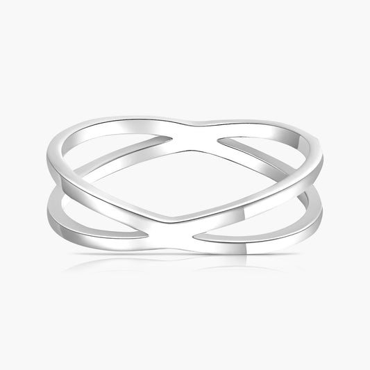 Steel Cross Ring